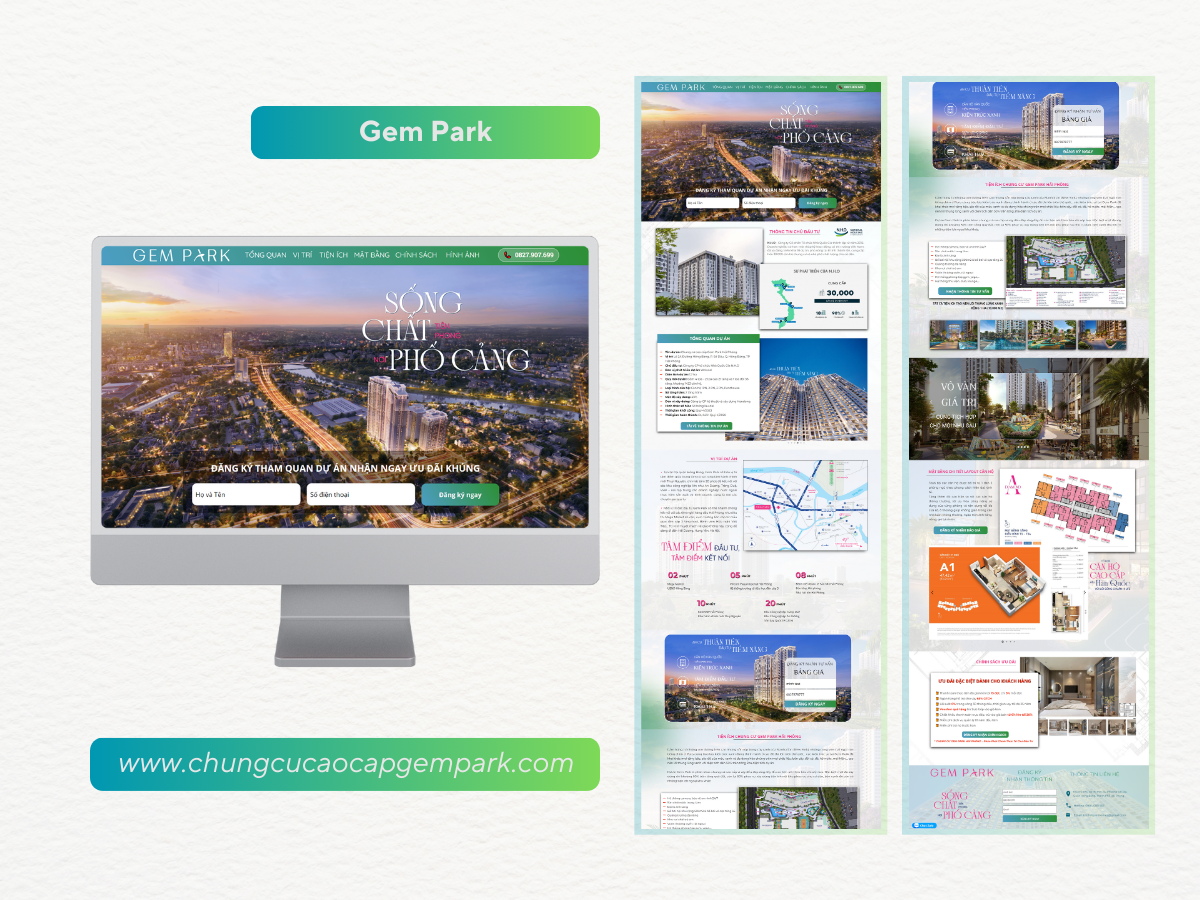Landing Page Bất động sản