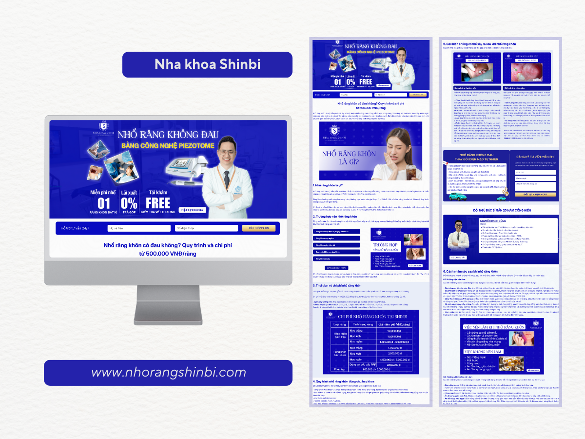Landing Page Nha Khoa