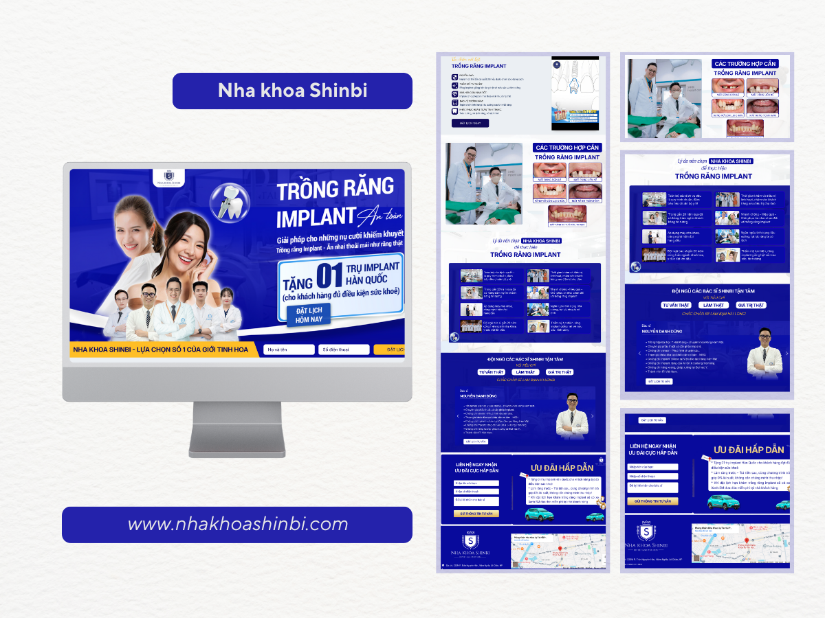 Landing Page Nha Khoa