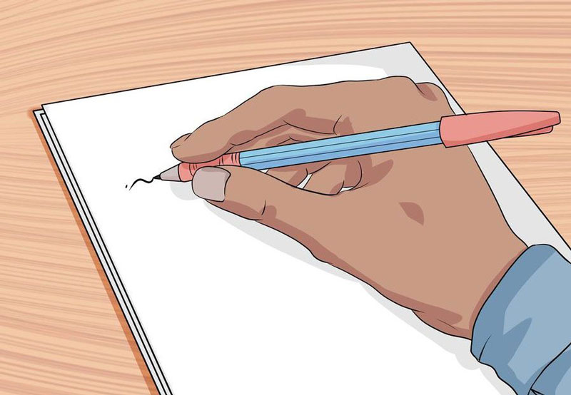 Nháp bằng bút và giấy