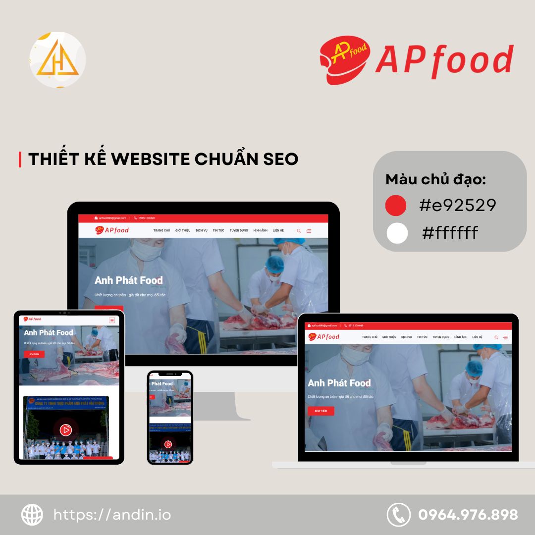 website giới thiệu doanh nghiệp