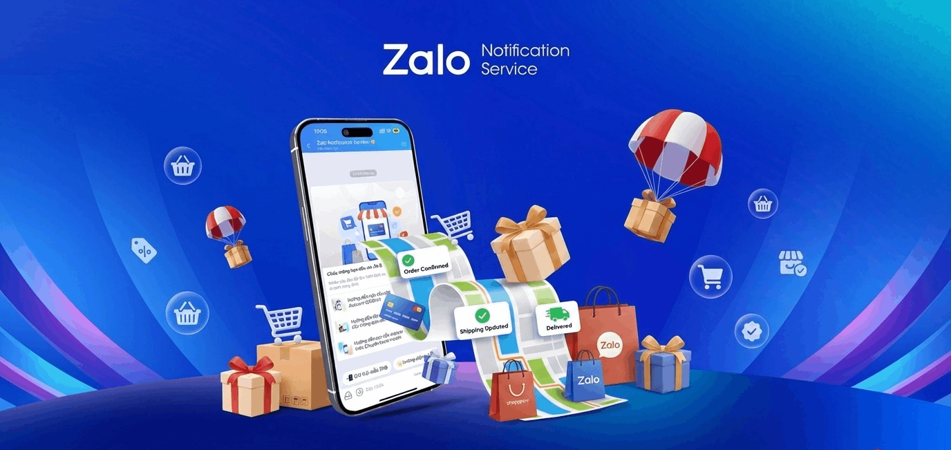 Zalo ZNS trong ngành E-commerce: Gửi đơn hàng & cập nhật trạng thái