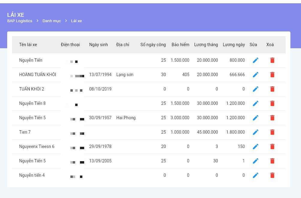 Chức năng Quản Lý Nhà Xe Trong Phần Mềm Trucking – Tối Ưu Hiệu Quả Vận Hành