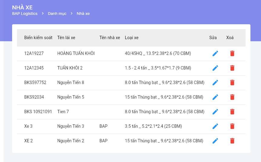 phần mềm trucking