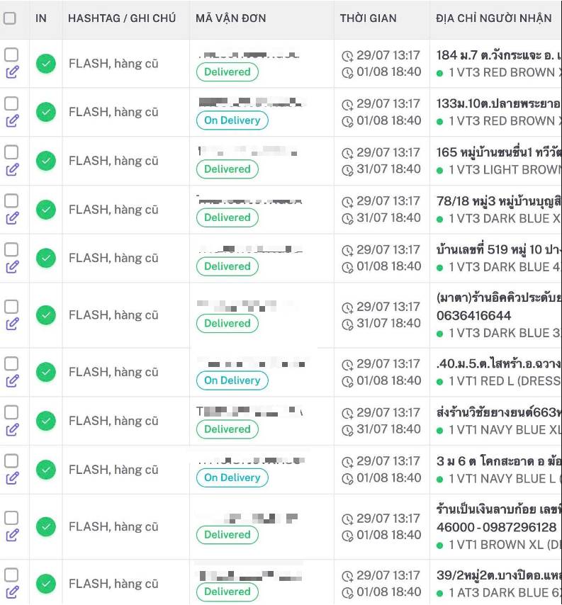 Phần mềm quản lý chuyển phát nhanh Express