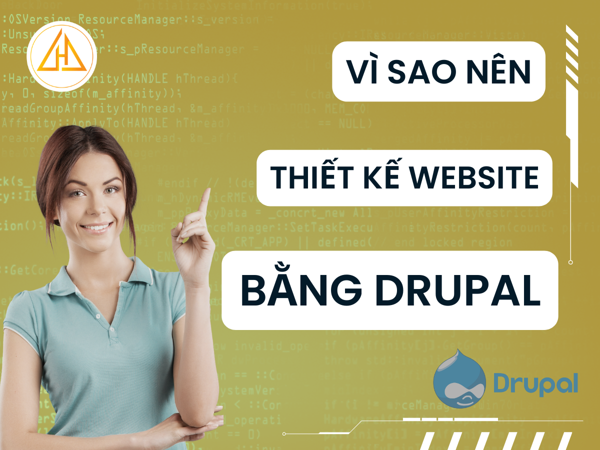 Dịch vụ thiết kế website bằng drupal uy tín, chuyên nghiệp