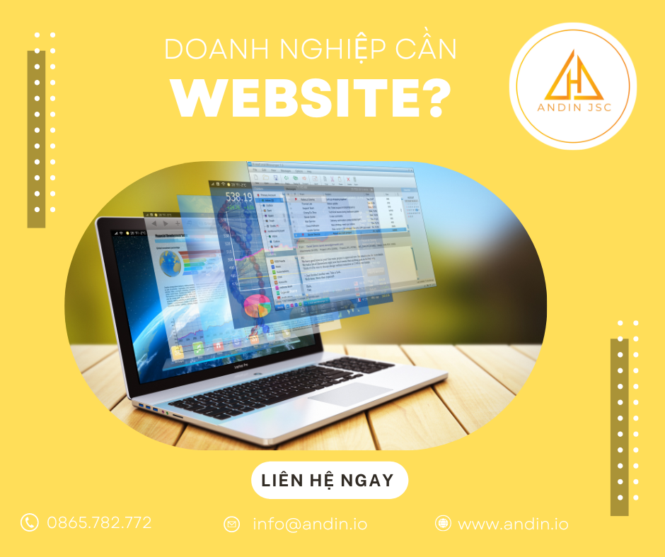 4 lý do Doanh nghiệp cần thiết kế trang web