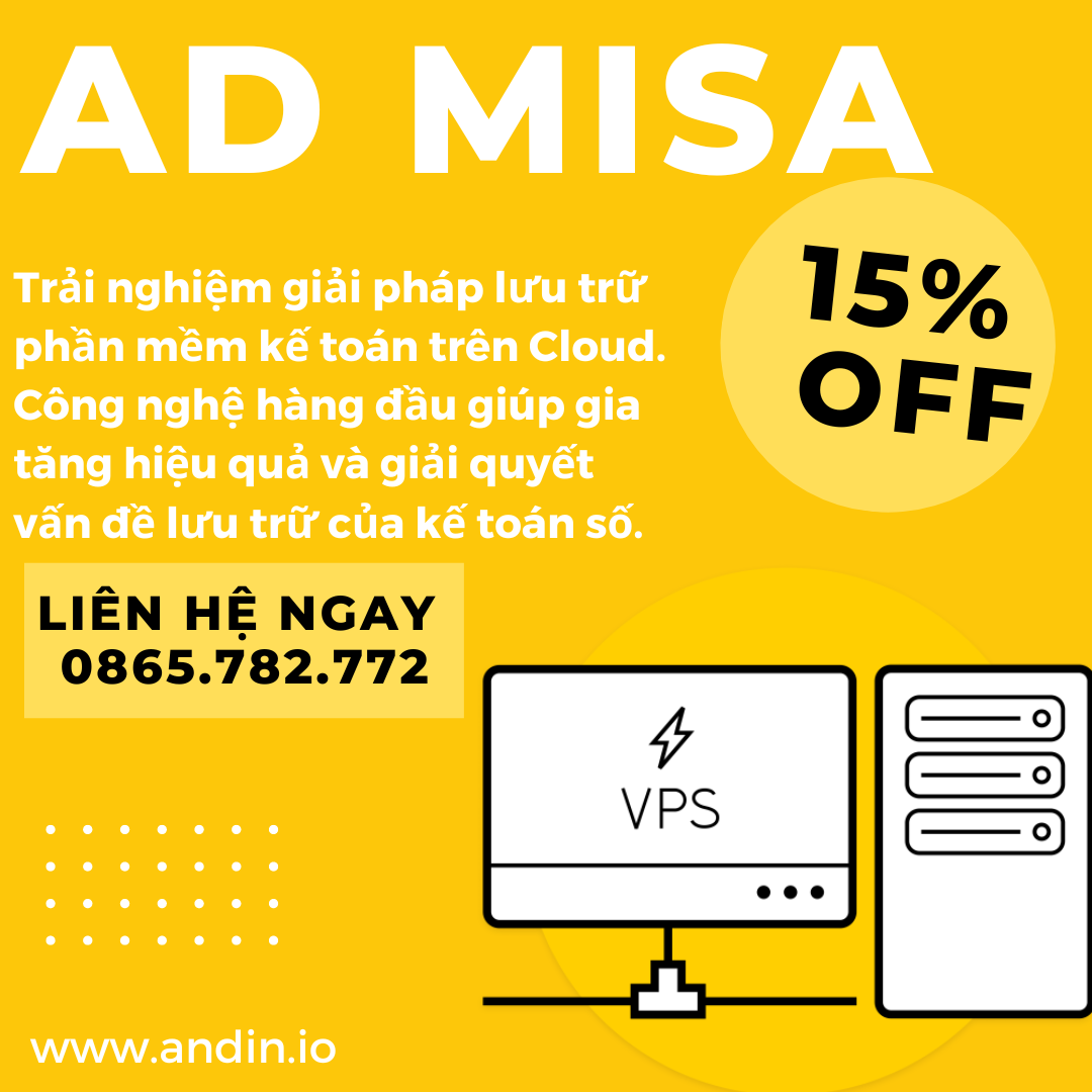 Bảng Giá VPS AD MISA 