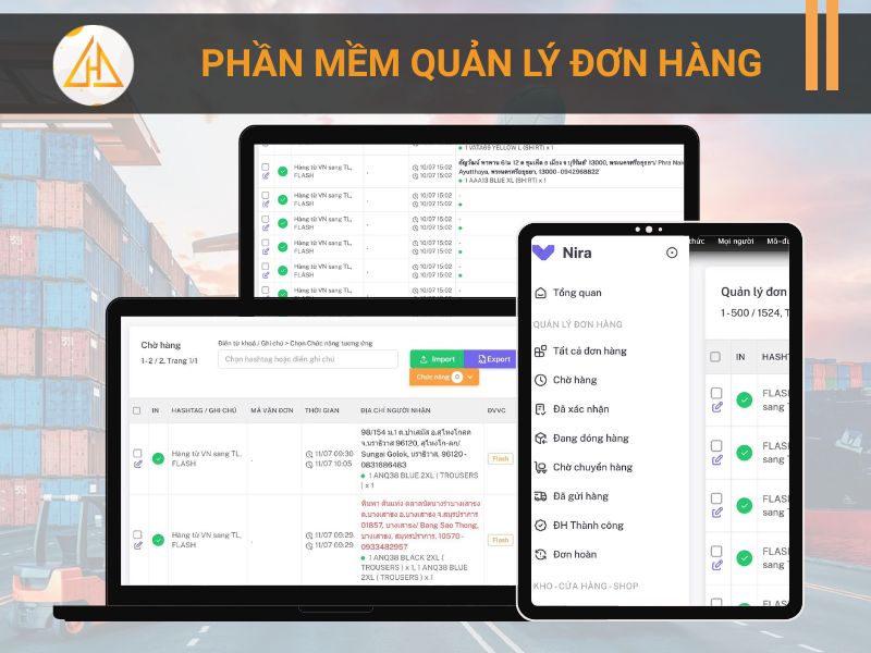 Phần mềm quản lý đơn hàng - Giải pháp nâng cao hiệu quả theo dõi đơn hàng