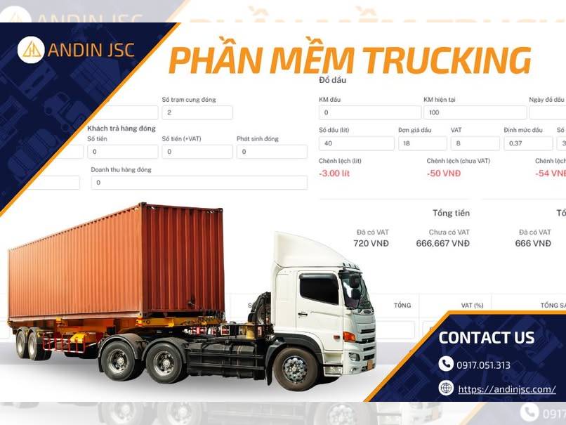 Phần Mềm Trucking – Giải Pháp Số Hóa Quy Trình Vận Tải Hiệu Quả Cho Doanh Nghiệp