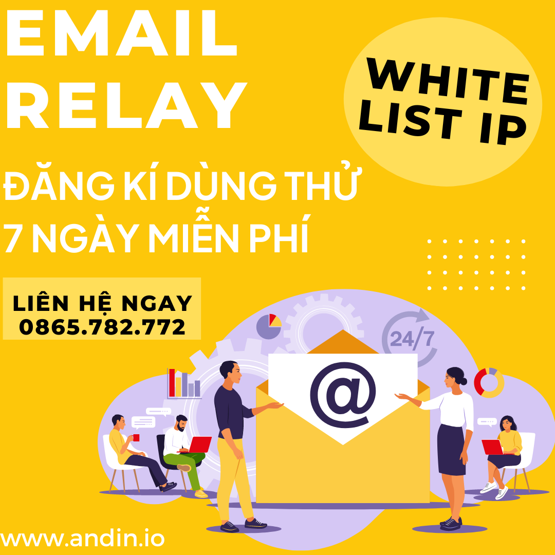 Bảng Giá Email Relay mới nhất