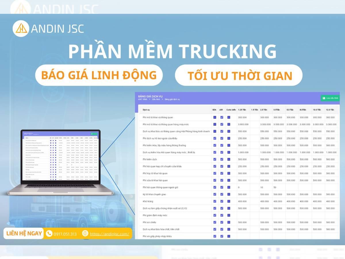 phần mềm trucking phần mềm trucking