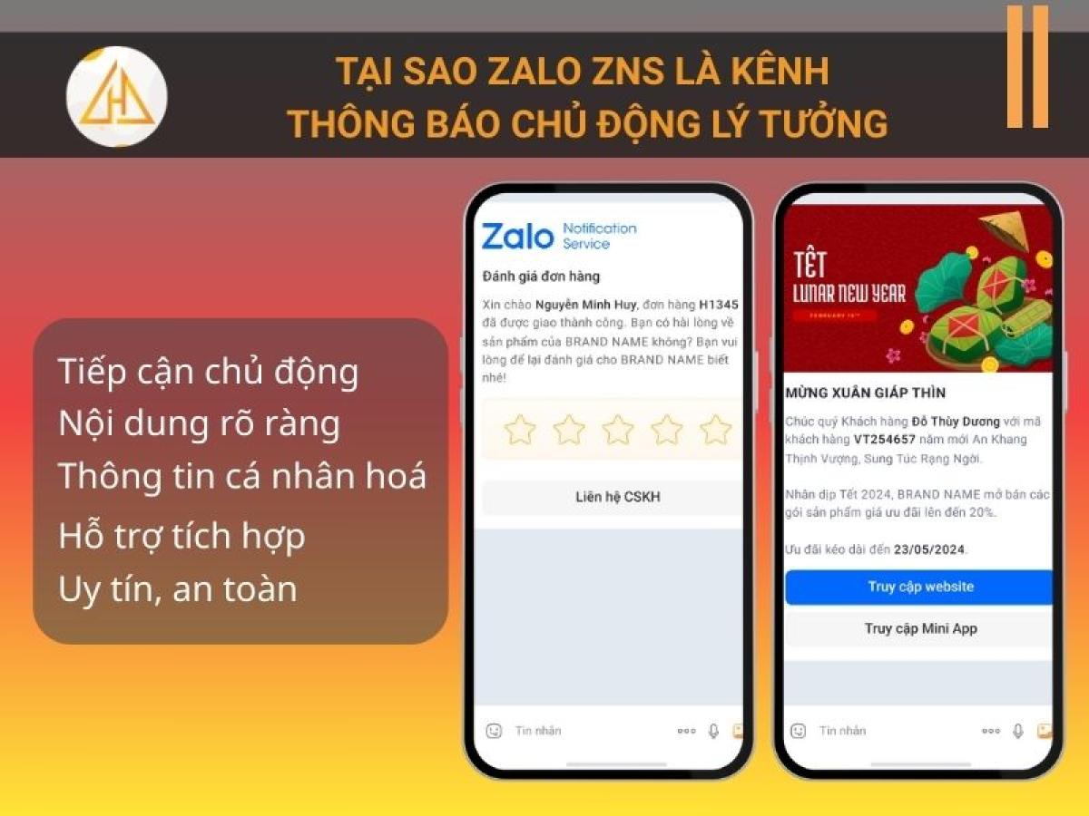 Tại sao Zalo ZNS là kênh thông báo chủ động lý tưởng