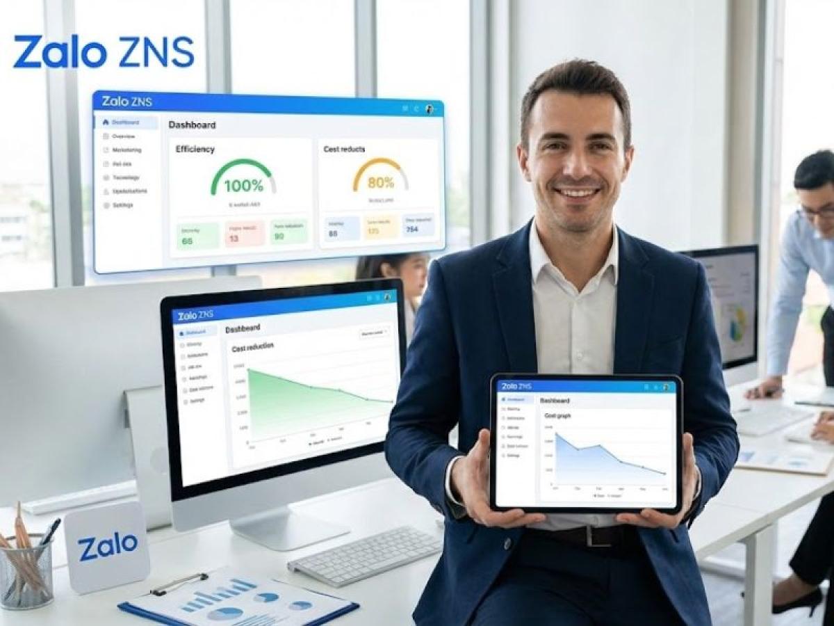 Zalo ZNS – Giải pháp tối ưu giúp doanh nghiệp giảm mạnh chi phí vận hành