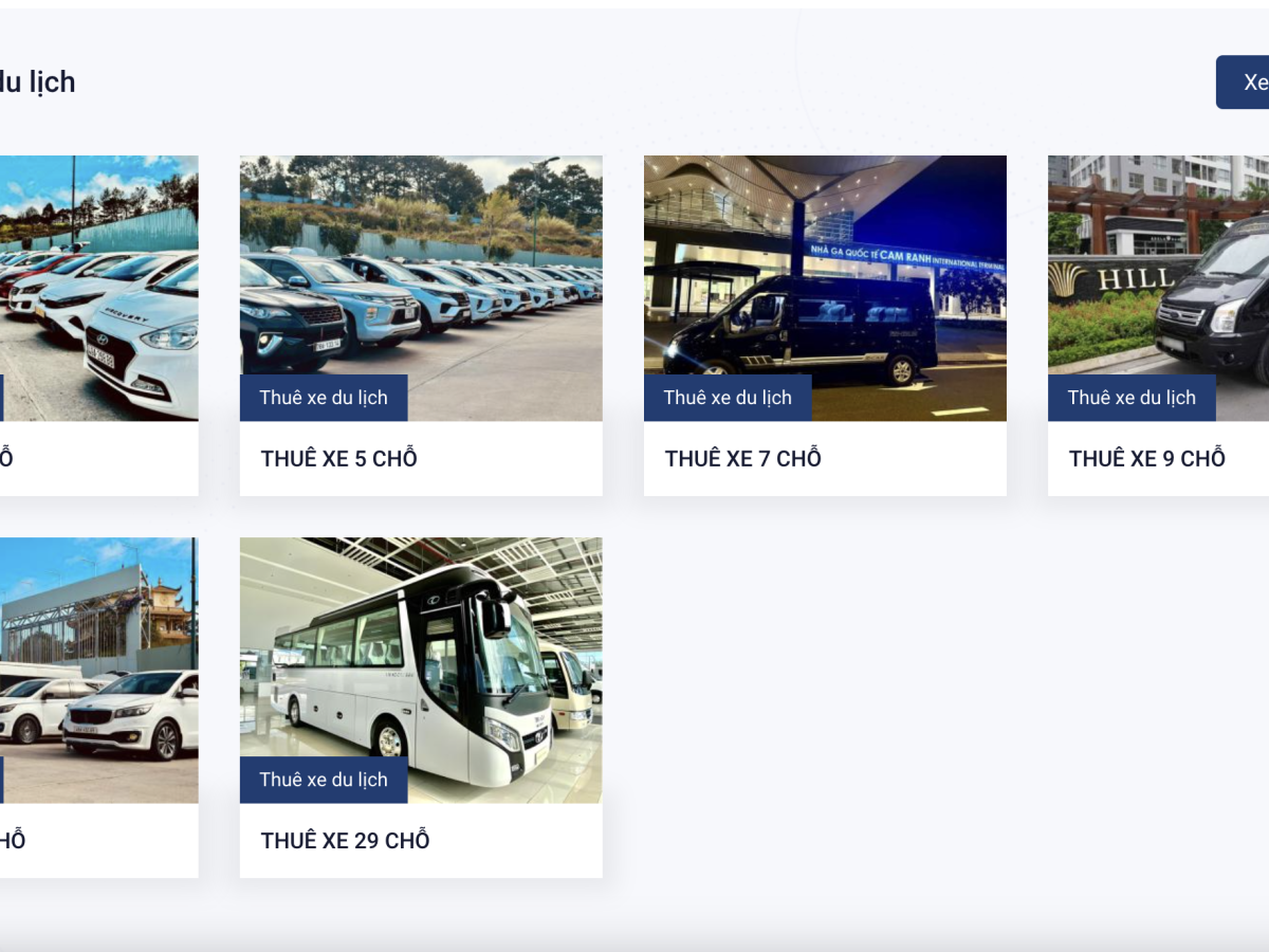 Lái xe du lịch cả ngày làm gì có thời gian tìm khách? Hãy để Website làm thay cho bạn việc này Lái xe du lịch cả ngày làm gì có thời gian tìm khách? Hãy để Website làm thay cho bạn việc này