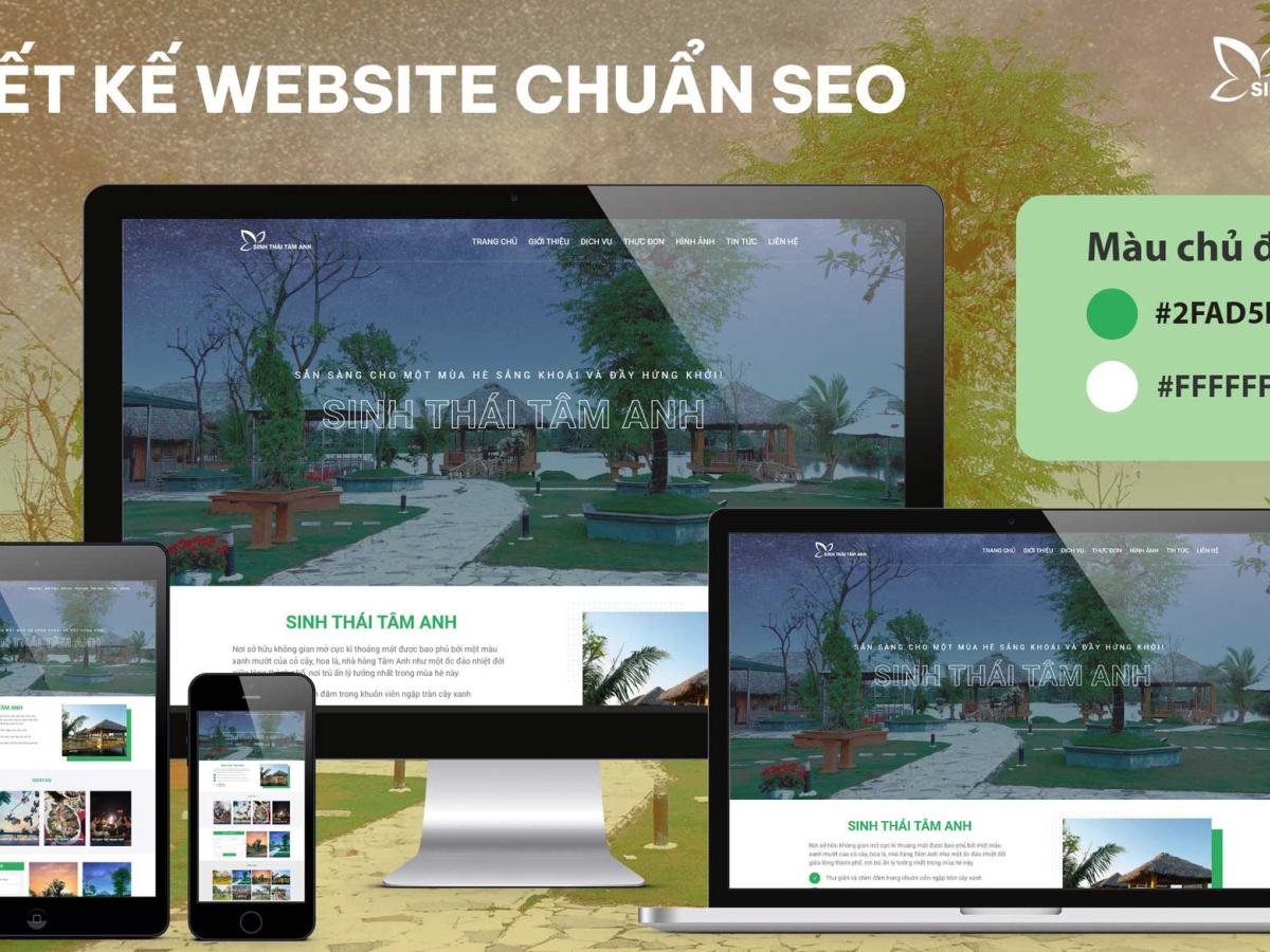 Website Sinh Thái Tâm Anh