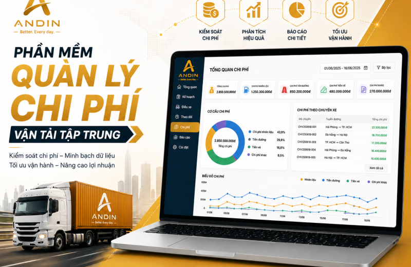 Phần Mềm Quản Lý Chi Phí Vận Tải Tập Trung