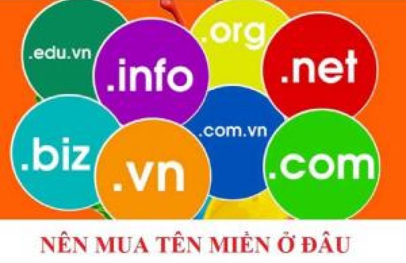 Mua tên miền - các tên miền uy tín