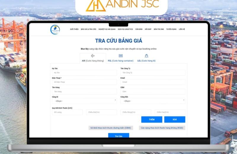 Tra cứu cước vận chuyển: Bước đầu cho hành trình logistic hiệu quả Tra cứu cước vận chuyển: Bước đầu cho hành trình logistic hiệu quả