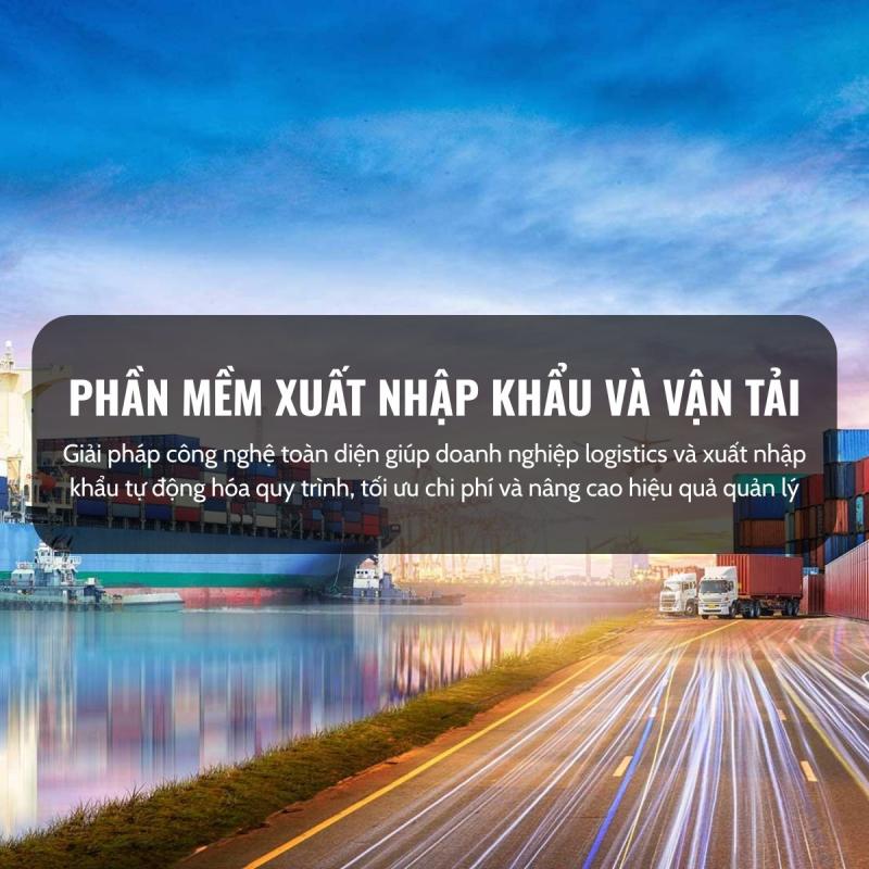 phần mềm quản lý xuất nhập khẩu và vận tải