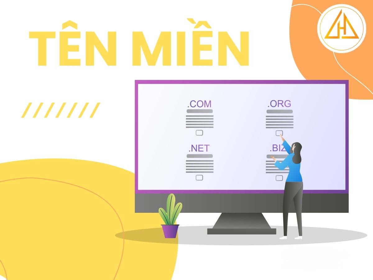 tên miền khi thiết kế website