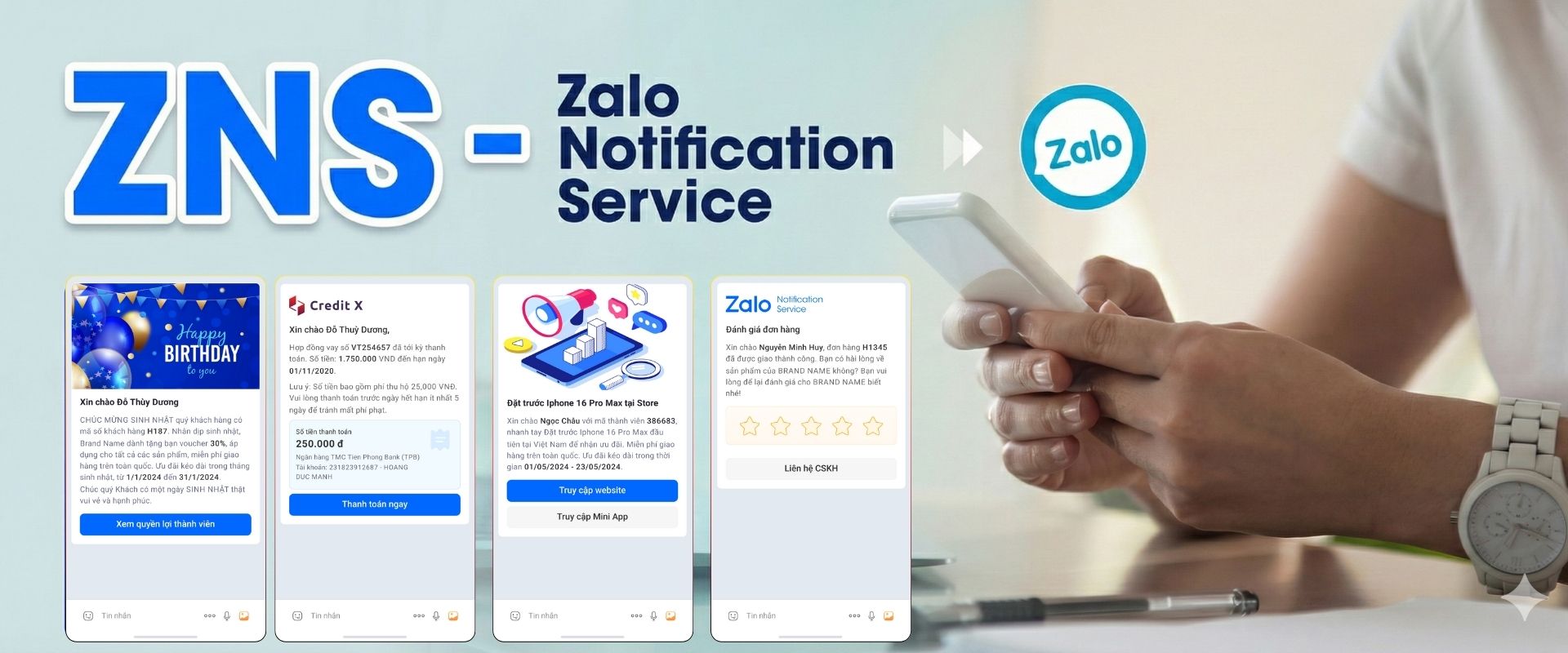 Vì sao Zalo ZNS giúp doanh nghiệp “tiếp cận chủ động” khách hàng Zalo?